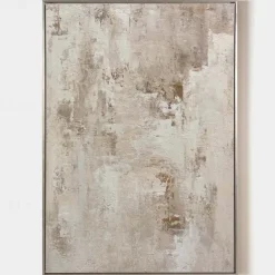 Abstract oil painting hand painted Beige Brown and Green Painting handmade Brown wabi sabi artwork oil painting hand painted Textured Oil Painting Beige Oil Painting Abstract Canvas Art Modern decor