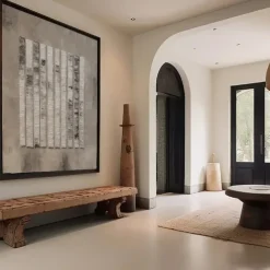 Abstract oil painting hand painted Beige Brown and Green Painting handmade Brown wabi sabi artwork oil painting hand painted Textured Oil Painting Beige Oil Painting Abstract Canvas Art Modern decor