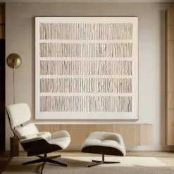 Abstract oil painting hand painted Beige Brown and Green Painting handmade Brown wabi sabi artwork oil painting hand painted Textured Oil Painting Beige Oil Painting Abstract Canvas Art Modern decor