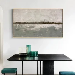 Abstract oil painting large hand painted Beige Painting handmade wabi sabi artwork oil painting hand painted Textured grey Oil Painting Beige Oil Painting Abstract Canvas Art Modern decoration