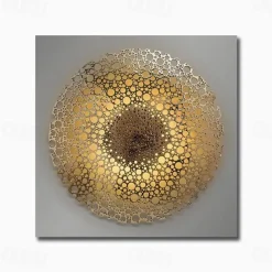 Abstract Wall Art Canvas Black Gold Geometric Prints and Posters Painting Modern Nordic Luxury Wall Art Living Room Home Decoration No Frame