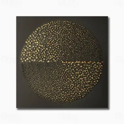 Abstract Wall Art Canvas Black Gold Geometric Prints and Posters Painting Modern Nordic Luxury Wall Art Living Room Home Decoration No Frame