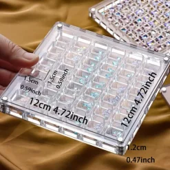 Acrylic Magnetic Seashell Display Box Premium Quality Stunning Showcase to Present and Protect Your Cherished Seashell Collection, Perfect for Home Decor or Gift Giving(Seashell Not Included)