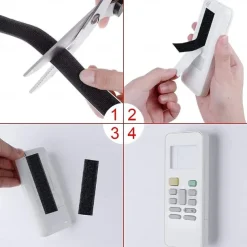 Adhesive Hook and Loop Mosquito Net for Windows Self Tape Velcro Tapes Mosquito Net Tape Mounting Tape for Office Multipurpose