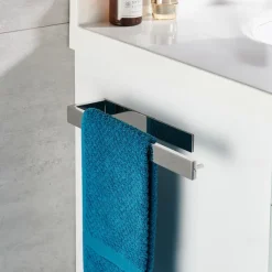 Adhesive Towel Holder, Towel Rail Stainless Steel Wall mounted, Bathroom Towel Rack 35cm, Towel Bar for Bath
