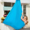 Adjustable Elastic 100*280cm Indoor Outdoor Fabric Hammock for Yoga, Camping, Picnic - Swing Hammock