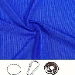 Adjustable Elastic 100*280cm Indoor Outdoor Fabric Hammock for Yoga, Camping, Picnic - Swing Hammock