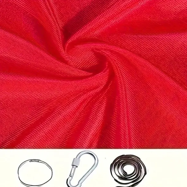 Adjustable Elastic 100*280cm Indoor Outdoor Fabric Hammock for Yoga, Camping, Picnic - Swing Hammock