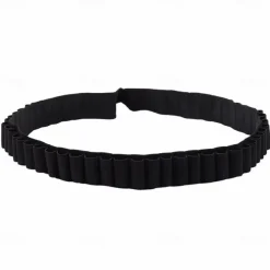 Adjustable 12/20GA Shell Holder Bandolier Belt - Tactical Hunting Ammo Carrier with 50 Round Capacity