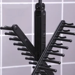 Adjustable Tie Storage Rack 360 Degree Rotating Household Tie Shelf Belt Silk Scarf Artifact Cabinet Organizer Hangers