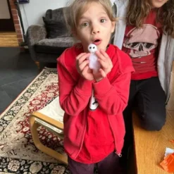 Adopt A Ghost, Halloween Gift Cute Ghost Little Felt Ghost Box with Tiny Scroll, Felt Ghost Gift Box, Cute Ghost Matchbox Gift, Ghost Ornament for Friends Family