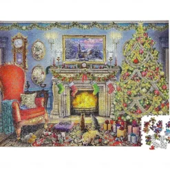Advent Calendar 2025 Jigsaw Puzzles - 24 Boxes 1008 Pieces Puzzles Countdown to Christmas, Christmas Gifts Stocking Stuffers, Christmas Decorations Christmas Puzzle for Adults Kids, Xmas Gift