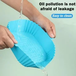 Air Fryer Silicone Bakeware Multi-Functional Barbecue Mat Baking Oven Easy To Clean Oil-Proof Silicone Mat Tray