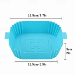 Air Fryer Silicone Bakeware Multi-Functional Barbecue Mat Baking Oven Easy To Clean Oil-Proof Silicone Mat Tray