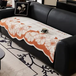 All-Season Chenille Couch Cover - Soft and Durable Fabric for Year-Round Comfort - Elegant Design Enhances Any Living Space - Protects Your Sofa from Spills, Stains, and Scratches - Easy to Fit, Remov