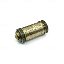 Ancients' Lockbox Puzzle Box,Da Vinci Code Lock in Antique Bronze Perfect Valentine's Day Mother's Day Birthday Gift