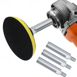 Angle Grinder Bit Extension Shaft 80mm M10 Durable Connecting Rod for Polishing Pad Grinding Connection Adapter Power Tool