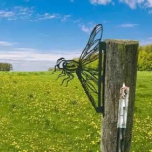 Animals Metal Garden Art Decor, Funny Peeping Cow Metal Wall Sculptures Weatherproof Wrought Iron Art Cow Sign Outdoor Garden Farmhouse Decor Cow Wall Decor