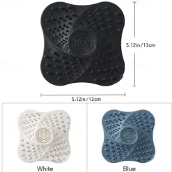 Anti-blocking Hair Catcher Hair Stopper Plug Trap Shower Floor Drain Covers Sink Strainer Filter Bathroom Kitchen Accessories