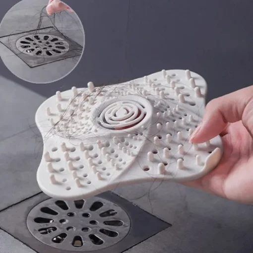 Anti-blocking Hair Catcher Hair Stopper Plug Trap Shower Floor Drain Covers Sink Strainer Filter Bathroom Kitchen Accessories