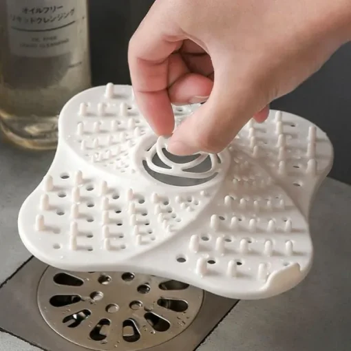 Anti-blocking Hair Catcher Hair Stopper Plug Trap Shower Floor Drain Covers Sink Strainer Filter Bathroom Kitchen Accessories