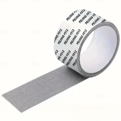 Anti-Mosquito Mesh Repair Tape - Waterproof Self-Adhesive Patch for Dorm Screens and Curtains, Strong Bond Fiberglass Repair Tape for Screen Tear - 2M Roll - For Homeowners & Renters - Ideal for Windo
