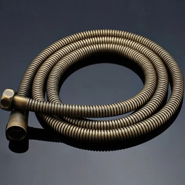 Antique Brass Faucet Accessory,Superior Quality Water Supply Hose,Faucet Handles & Controls