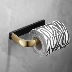 Antique Brass Toilet Roll Paper Holders,Towel Ring Hangers Bath Collection Set Wall Modern Mount