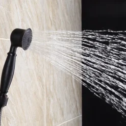 Antique Shower System Faucet Combo Set, 8