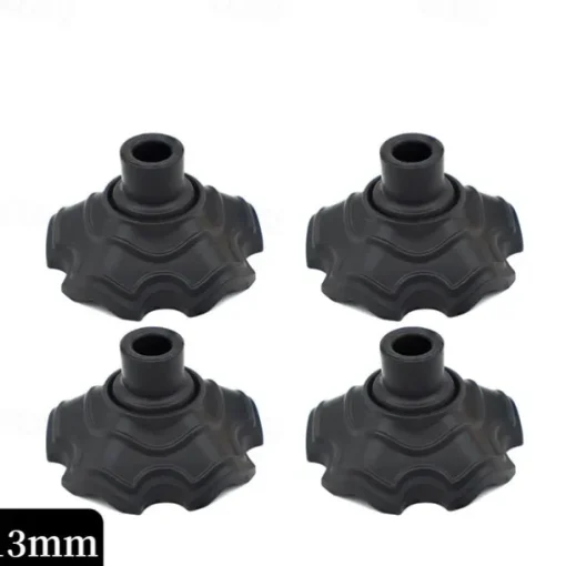 Anti-Slip Foot Sleeves with Reinforced Bottom - Durable Leg Caps for Camping Chairs & Tables - Extra Grip on Uneven Surfaces