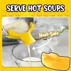 Anti-splash Leak Kitchenware Pots Round Mouth Edge Conductors Duckbill Liquid Conductors Soup Pourer Kitchen Gadgets