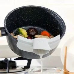 Anti-splash Leak Kitchenware Pots Round Mouth Edge Conductors Duckbill Liquid Conductors Soup Pourer Kitchen Gadgets