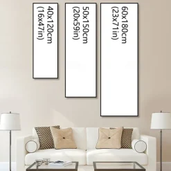 Arabic Calligraphy Wall Art Canvas Modern Islamic Canvas Painting Poster and Prints Muslim for Living Room Home Decoration Wall Art Picture