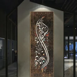 Arabic Calligraphy Wall Art Canvas Modern Islamic Canvas Painting Poster and Prints Muslim for Living Room Home Decoration Wall Art Picture