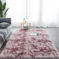 Area Rug Silk Wool Carpet Living Room Coffee Table Sofa Bedside Carpet Bedroom Carpet Floor Mat