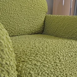 Armchair Cover Armchair Slipcover Soft Polyester Fabric Slipcover 1-Piece Form Fit Stretch Stylish Furniture Protector Microfibra Collection