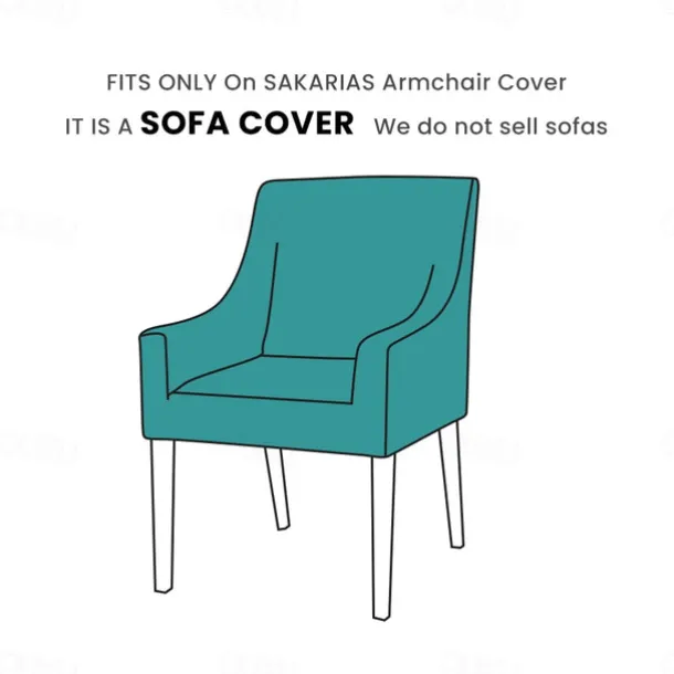 Armchair Cover Solid Color Quilted Velvet Slipcovers SAKcover LITB PRIME cover