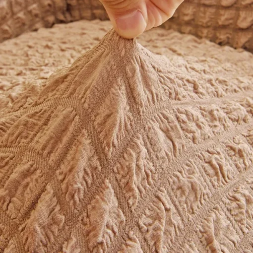 Armchair Cover Tub Chair Slipcover T-shaped Jacquard for Living Room Bedroom Office Elastic Single Sofa Covers Home Bar Counter