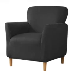 Armchair Slipcover,Stretch Velvet Armchair Cover Soft Chair Covers with Arms for Living Room Furniture Protector