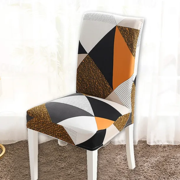 Arrival Super Fit Stretch Removable Washable Short Dining Chair Protector Cover Seat Slipcover for Hotel Dining Room Ceremony Banquet Wedding Party