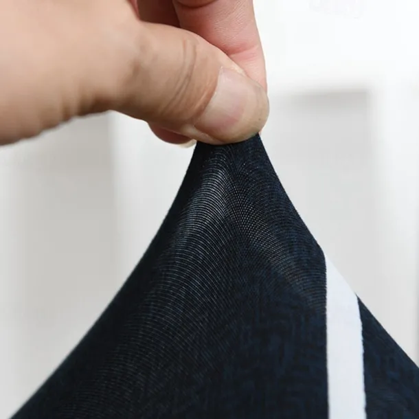 Arrival Super Fit Stretch Removable Washable Short Dining Chair Protector Cover Seat Slipcover for Hotel Dining Room Ceremony Banquet Wedding Party