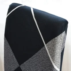 Arrival Super Fit Stretch Removable Washable Short Dining Chair Protector Cover Seat Slipcover for Hotel Dining Room Ceremony Banquet Wedding Party