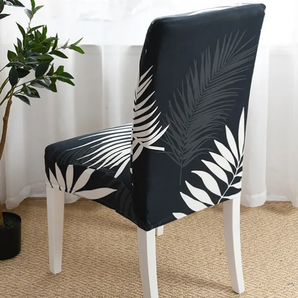 Arrival Super Fit Stretch Removable Washable Short Dining Chair Protector Cover Seat Slipcover for Hotel Dining Room Ceremony Banquet Wedding Party