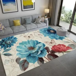 Art Painting Area Rug Kitchen Mat Non-Slip Oil Proof Floor Mat Livingroom Rug Indoor Outdoor Mat Bedroom Decor Bathroom Mat Entrance Rug Door Mat