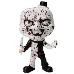 Art The Clown Figure Terrifier Statue Horror Movie Action Figures Killer Clown Bust Sculpture Terrify Merch Collectible Home Office Garden Decor