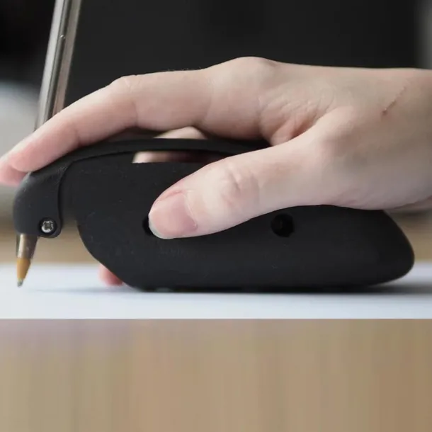 Assistive Writing and Drawing Device, Individuals with Limited Mobility Pen Holder, Pencil Gripper Handwriting Aid Tools Grip Support, Suitable for Both Left and Right Hands