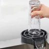 Automatic Cup Washer Faucet Glass Rinser Kitchen Sink Bar Glass Rinser Coffee Pitcher Wash Cup For Kitchen Bar Accessories