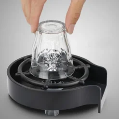 Automatic Cup Washer Faucet Glass Rinser Kitchen Sink Bar Glass Rinser Coffee Pitcher Wash Cup For Kitchen Bar Accessories