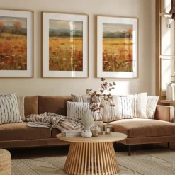 Autumn Landscape Wall Art Canvas Prints and Posters Pictures Decorative Fabric Painting For Living Room Pictures No Frame