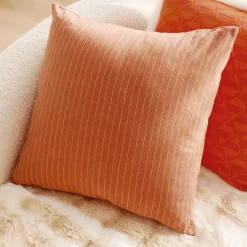 Autumn Winter Red Textured Decorative Toss Pillows Cover 1PC Exotic Soft Square Couch Cushion Case Pillowcase for Bedroom Livingroom Sofa Chair